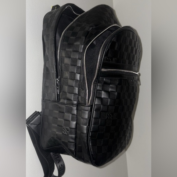 LV Black checker Men's Backpack - Picture 1 of 1